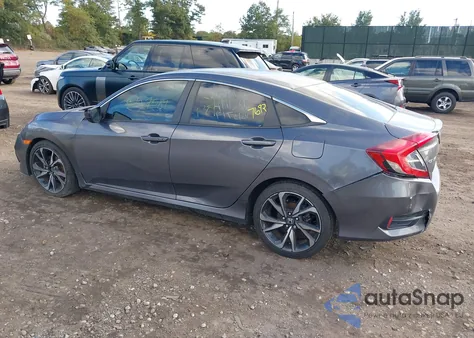 2019 Honda Civic Sport from USA, damaged, VIN 19XFC2F89KE211797